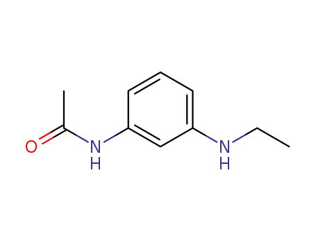 Molecular Structure of 41378-27-2 (3-N-ETHYLAMINOACETANILIDE)