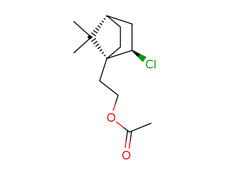 (1<i>R</i>)-1-(2-acetoxy-ethyl)-2<i>endo</i>-chloro-7,7-dimethyl-norbornane