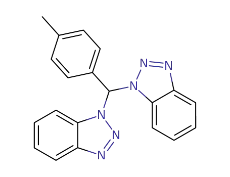 bis(benzotriazolo)(4-methylphenyl)methane