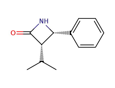 2-Azetidinone, 3-(1-methylethyl)-4-phenyl-, (3R,4R)-rel-