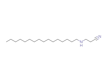 Molecular Structure of 36341-65-8 (3-(hexadecylamino)propiononitrile)