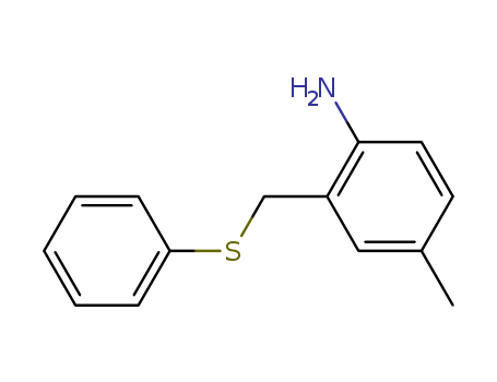 4-methyl-2-(phenylsulfanylmethyl)aniline