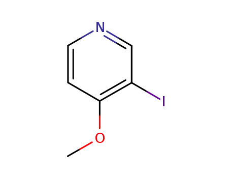 Molecular Structure of 89640-55-1 (3-IODO-4-METHOXY-PYRIDINE)