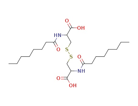 L-Cystine,N,N'-bis(1-oxooctyl)-