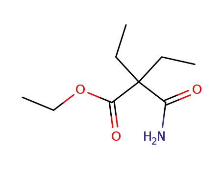 Molecular Structure of 99065-82-4 (2,2-diethyl-malonamic acid ethyl ester)