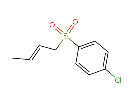 Benzene, 1-(2-butenylsulfonyl)-4-chloro-, (E)-