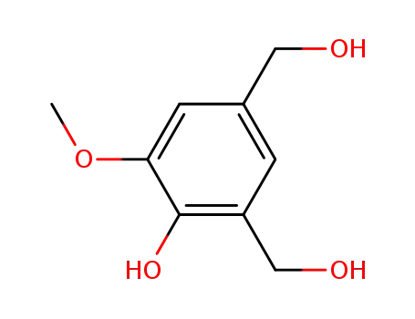 Molecular Structure of 3153-97-7 (5-methoxy-m-xylene-4,alpha,alpha'-triol)