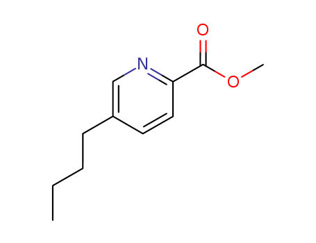 2-Pyridinecarboxylic acid, 5-butyl-, methyl ester