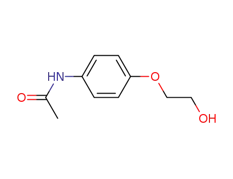 Molecular Structure of 50375-15-0 (N-[4-(2-hydroxyethoxy)phenyl]acetamide)