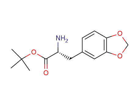 (R)-1,1-dimethylethyl 2-amino-3-(3,4-methylenedioxyphenyl)propanoate