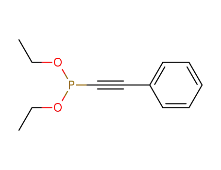Molecular Structure of 51104-80-4 (diethyl ester of 2-phenylethynylphosphonous acid)