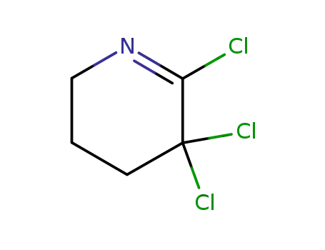 Molecular Structure of 876490-05-0 (5,5,6-trichloro-2,3,4,5-tetrahydro-pyridine)