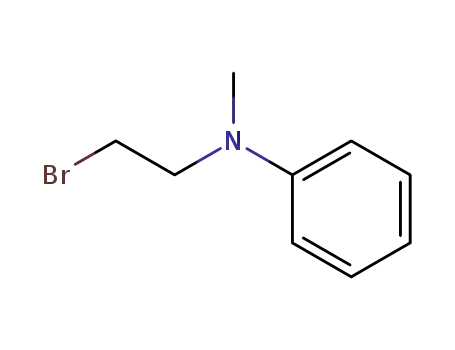 Molecular Structure of 51905-47-6 (N-(2-BROMOETHYL)-N-METHYLANILINE)