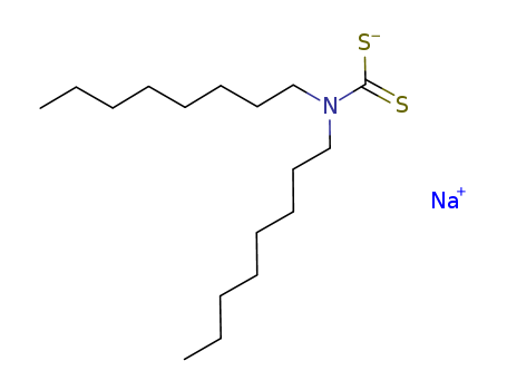 Carbamodithioic acid,N,N-dioctyl-, sodium salt (1:1)