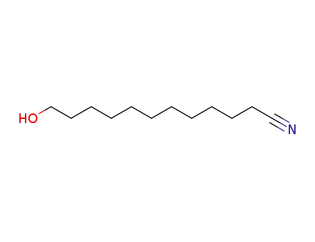 Molecular Structure of 73782-16-8 (Dodecanenitrile, 12-hydroxy-)