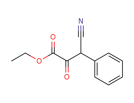 Molecular Structure of 6362-63-6 (ETHYL-3-CYANO-3-PHENYLPYRUVATE  97)