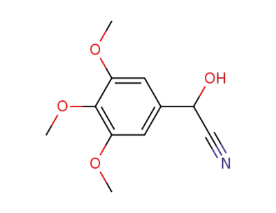 α-ヒドロキシ-3,4,5-トリメトキシベンゼンアセトニトリル