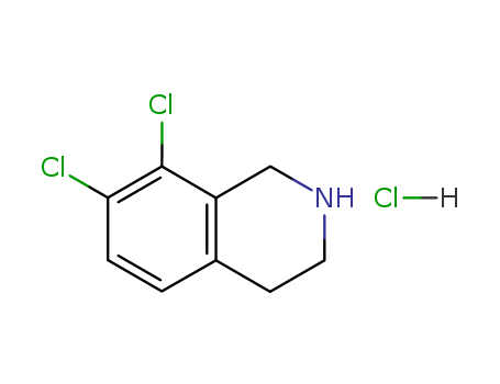 Isoquinoline,7,8-dichloro-1,2,3,4-tetrahydro-, hydrochloride (1:1)