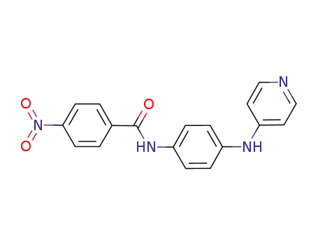 4-nitro-N-[4-(pyridin-4-ylamino)phenyl]benzamide