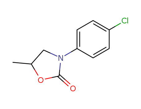 2-Oxazolidinone, 3-(4-chlorophenyl)-5-methyl- CAS No  14423-08-6