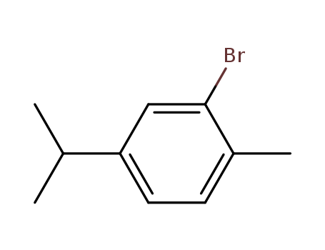Benzene,2-bromo-1-methyl-4-(1-methylethyl)-