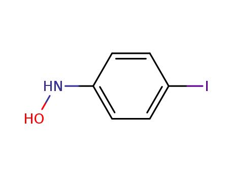 Molecular Structure of 14454-14-9 (N-hydroxy-4-iodoaniline)