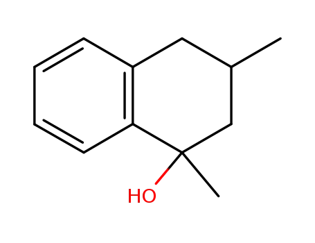 Molecular Structure of 34599-66-1 (1-hydroxy-1,3-dimethyl-1,2,3,4-tetrahydronaphthalene)