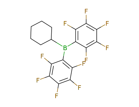 Borane, cyclohexylbis(pentafluorophenyl)-