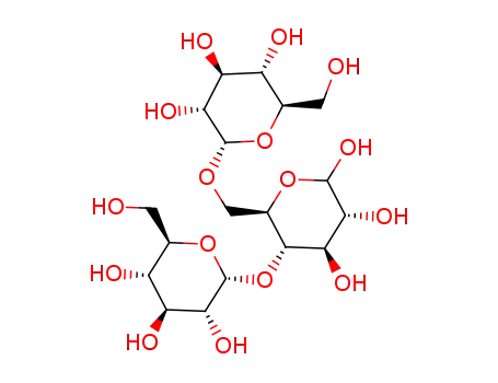 Molecular Structure of 25218-29-5 (4-O,6-O-Di(α-D-glucopyranosyl)-D-glucopyranose)