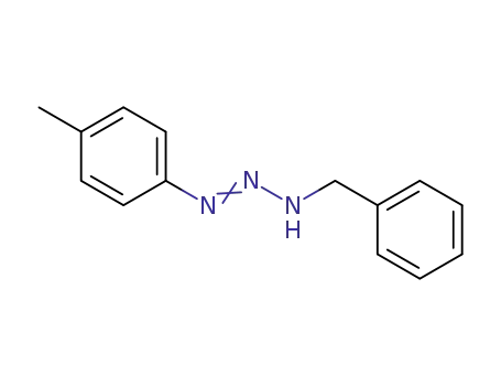 Molecular Structure of 17683-09-9 (1-BENZYL-3-P-TOLYLTRIAZENE)