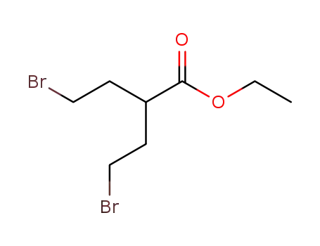 Molecular Structure of 857778-39-3 (4-bromo-2-(2-bromo-ethyl)-butyric acid ethyl ester)