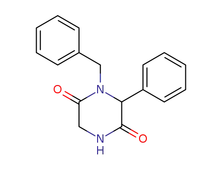 Molecular Structure of 1279816-48-6 (1-benzyl-6-phenyl-piperazine-2,5-dione)