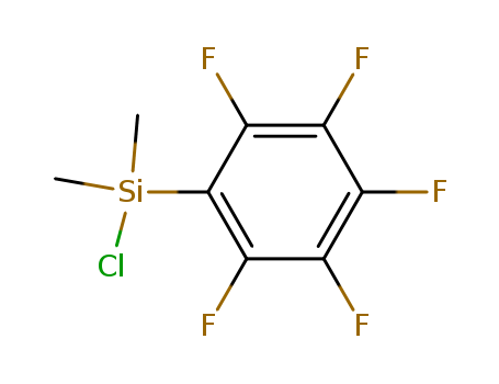 Chlorodimethyl(pentafluorophenyl)silane, 96%