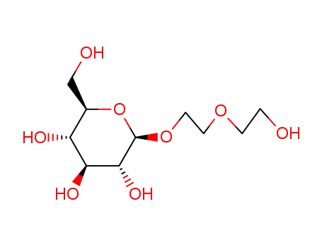 Molecular Structure of 83846-90-6 (2-(2-hydroxyethoxy)ethyl D-glucopyranoside)