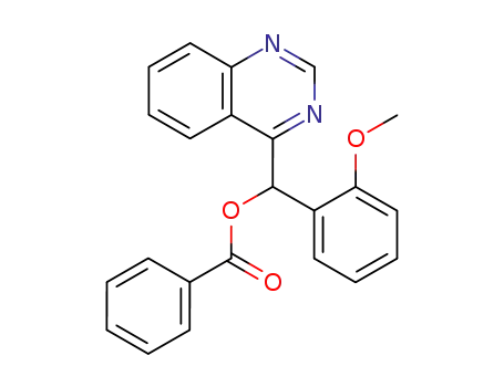 Benzoic acid (2-methoxy-phenyl)-quinazolin-4-yl-methyl ester