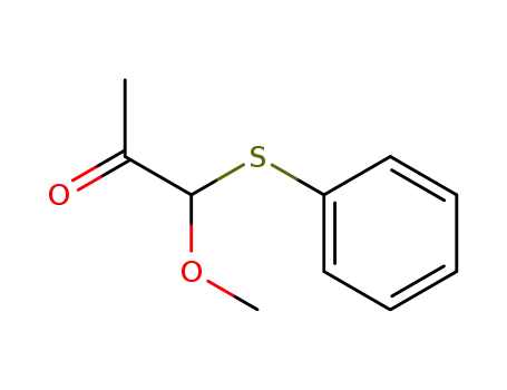 2-Propanone, 1-methoxy-1-(phenylthio)-