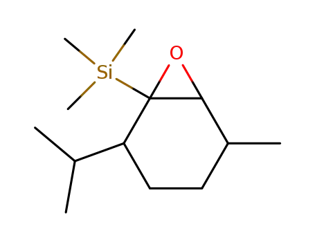 Silane,
trimethyl[5-methyl-2-(1-methylethyl)-7-oxabicyclo[4.1.0]hept-1-yl]-