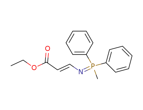 4-(Ethoxycarbonyl)-1,1-diphenyl-1-methyl-2-aza-1λ<sup>5</sup>-phosphabuta-1,3-diene