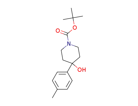 tert-butyl 4-hydroxy-4-(p-tolyl)piperidine-1-carboxylate