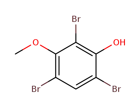 Molecular Structure of 24967-79-1 (2,4,6-TRIBROMO-3-METHOXYPHENOL)
