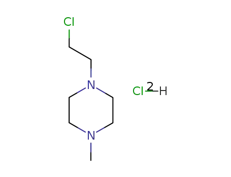 Molecular Structure of 5753-26-4 (1-(2-CHLORO-ETHYL)-4-METHYL-PIPERAZINE)