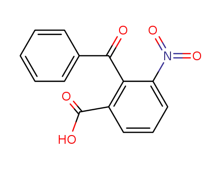 Molecular Structure of 7335-60-6 (2-Benzoyl-3-nitrobenzoic acid)