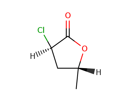 2(3H)-Furanone,3-chlorodihydro-5-methyl-, trans- (9CI)