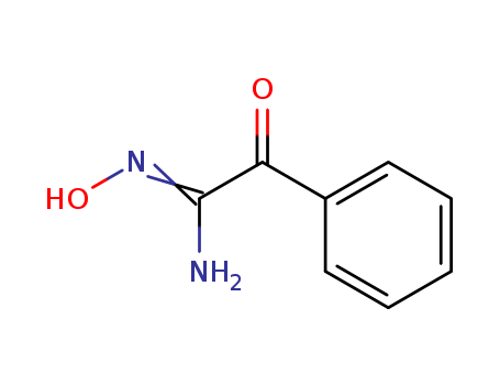 Molecular Structure of 107535-24-0 (Benzeneethanimidamide,N-hydroxy-a-oxo-)
