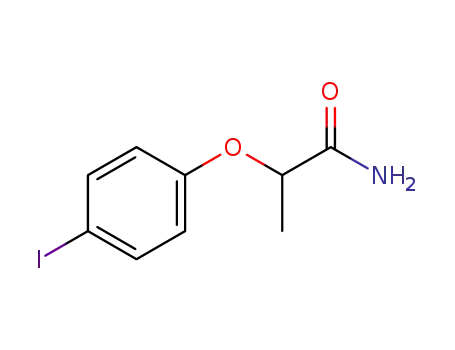 Molecular Structure of 1247414-30-7 (2-(4-iodophenoxy)propanamide)