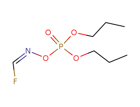 Methanimidoyl fluoride, N-[(dipropoxyphosphinyl)oxy]-, (Z)-