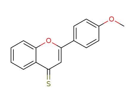 4H-1-Benzopyran-4-thione, 2-(4-methoxyphenyl)-
