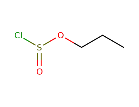 Molecular Structure of 22598-38-5 (Chlorosulfurous acid, propyl ester)