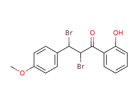 2,3-Dibromo-1-(2-hydroxyphenyl)-3-(4-methoxyphenyl)propan-1-one