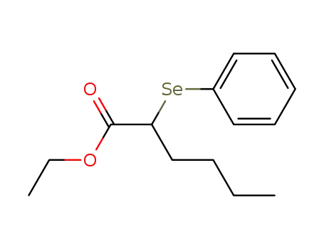 Molecular Structure of 308335-51-5 (ethyl 2-phenylselanylhexanoate)